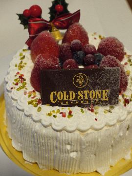 クリスマス・アイスクリームケーキ＠コールドストーンクリマリージャパン